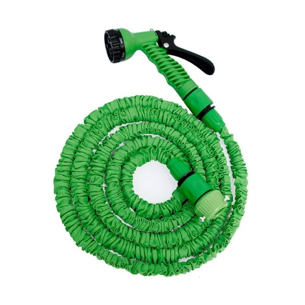 Manguera Retráctil 45mts Jardín Verde