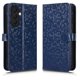 thumbnail image 1 of Funda Cartera Lunares Samsung Galaxy A37 5G con Tarjetero, Correa y Soporte Azul, 1 of 6