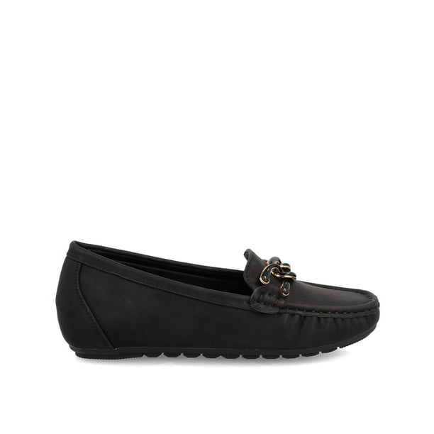 Mocasin Mujer Bata Comfit Cathina Negro