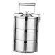 thumbnail image 3 of Caja apilable con aislamiento térmico de acero inoxidable de Bento Box Tiffin 3, 3 of 5