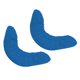 thumbnail image 5 of Patines Blade Cover Jacket Soaker Guard Para Patinaje Artístico Sobre Hielo Azul S, 5 of 5