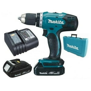 Taladro Atornillador Makita Ddf453Sye 13Mm 2 Baterias + Cargador