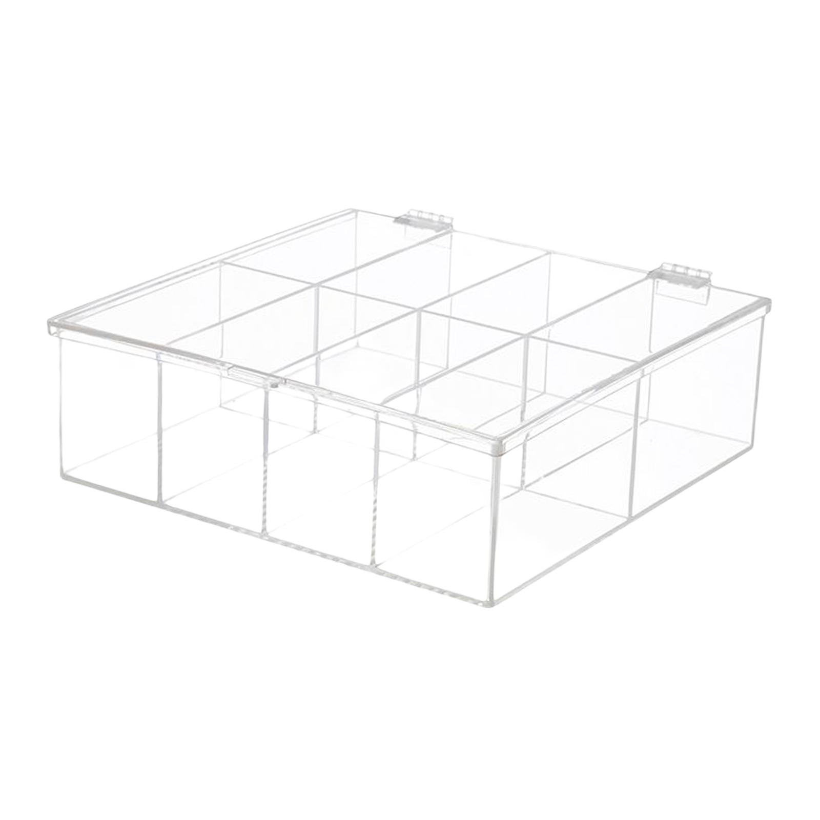 Magideal - Caja Organizadora De Almacenamiento De Bolsas De Té Con Tapa Con Bisagra Para Gabinete De Cocina, Encimera, Despensa, Para Paquetes De Café, Paquetes