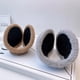 thumbnail image 5 of Orejeras de invierno para hombre, orejeras de felpa para exteriores, orejeras cálidas, orejeras agrandadas para hombre, orejeras para montar, orejeras de felpa de invierno, 5 of 6