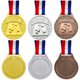 thumbnail image 3 of Medallas de Cornhole Donrime 6,5 cm Oro, Plata y Bronce, 3 of 7