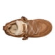thumbnail image 5 of Zapatilla UGG LOWMEL de gamuza castaña para mujer con forro de lana, 5 of 8