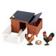 thumbnail image 2 of Figura De Acción De Animales De Granja Avícola, Figuras Lindas, Modelo Para Ni?os, Regalos, Pollo, 2 of 5