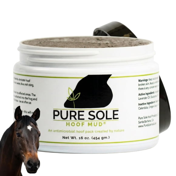 Pure Sole Barro para Casco 454 g Cuidado Natural para Casco