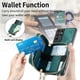 thumbnail image 3 of Funda Tipo Cartera con Correa Cruzada para Samsung Galaxy S21 Ultra Protección Contra Golpes Verde, 3 of 5
