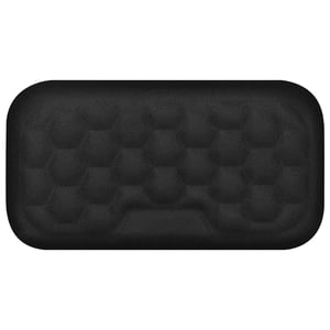 Bothyi - Almohadilla De Reposamuñecas Portátil Para Computadora De Juegos Almohadilla De Descanso De Protección De Muñeca Para Computadora Portátil Pequeña Negra