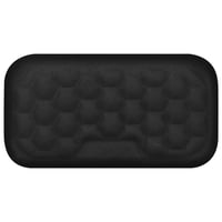 Bothyi - Almohadilla De Reposamuñecas Portátil Para Computadora De Juegos Almohadilla De Descanso De Protección De Muñeca Para Computadora Portátil Pequeña Negra