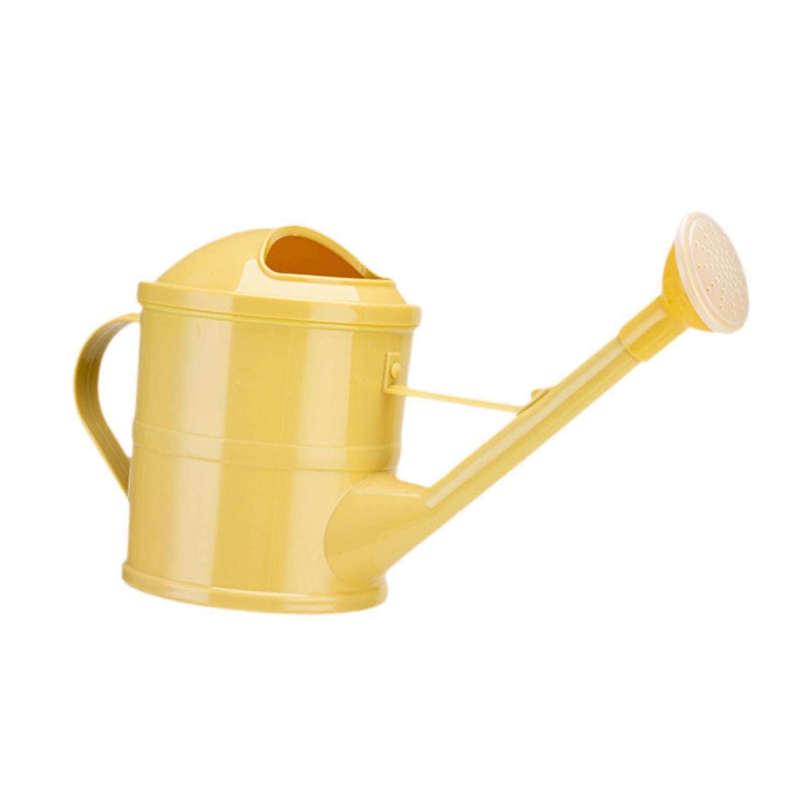 Magideal - Regadera Regadera De 1,5 L, Decoraciones De Boca Larga, Botella De Riego Portátil, Hervidor Para Macetas De Jardín, Bonsái Al Aire Libre Para El Hogar Amarillo