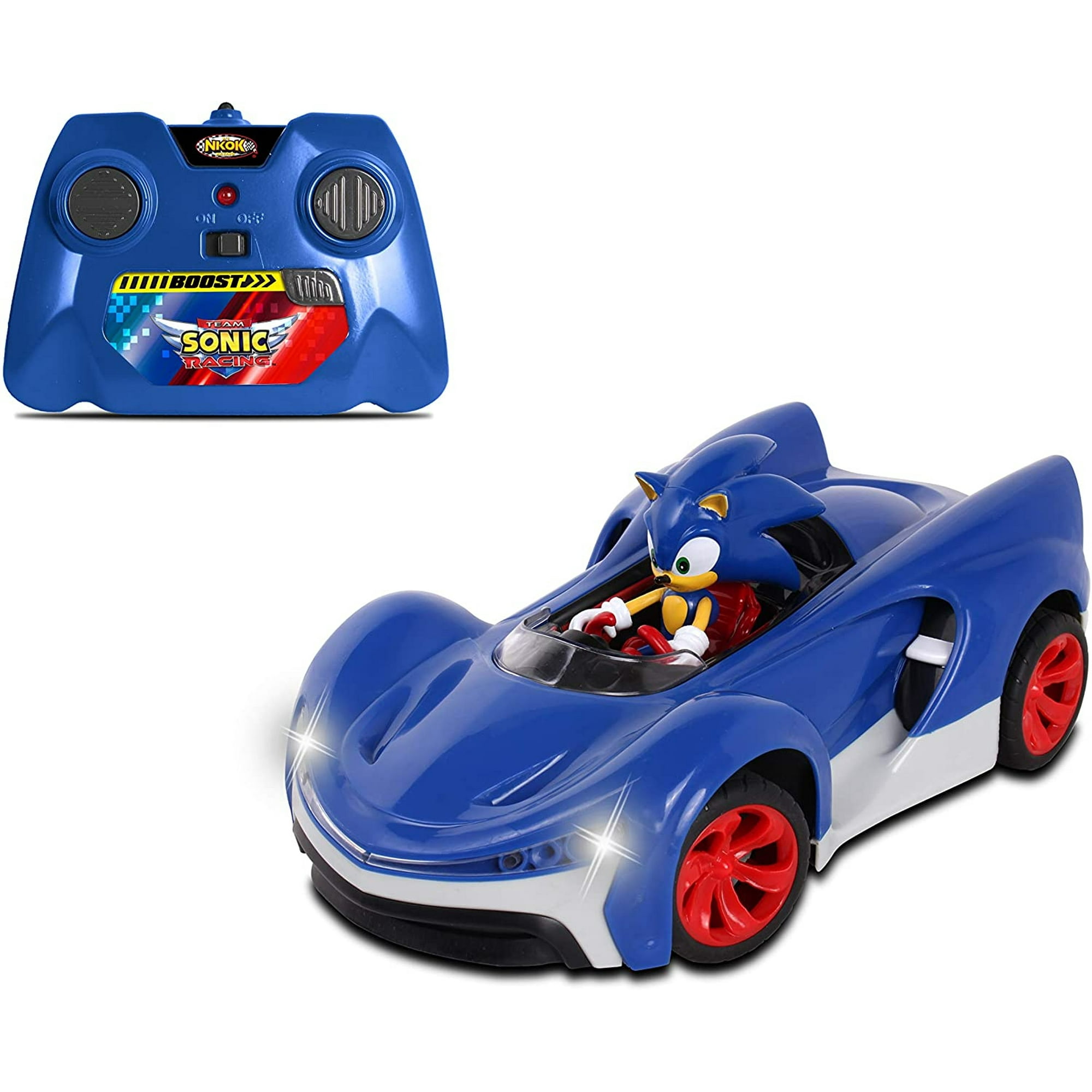 Nkok Rc Ssas Ssas R2 Coche Con Luces, Azul Sonic N/a