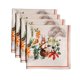 thumbnail image 1 of Maison d' Hermine Set de 4 Servilletas de Tela Reutilizables 100% Algodón (20" x 20"), 1 of 9