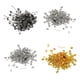thumbnail image 1 of 400 Pares De Aretes De Hierro Plateados, Dorados Y Negros, Almohadillas Planas Y Postes Traseros, 1 of 1