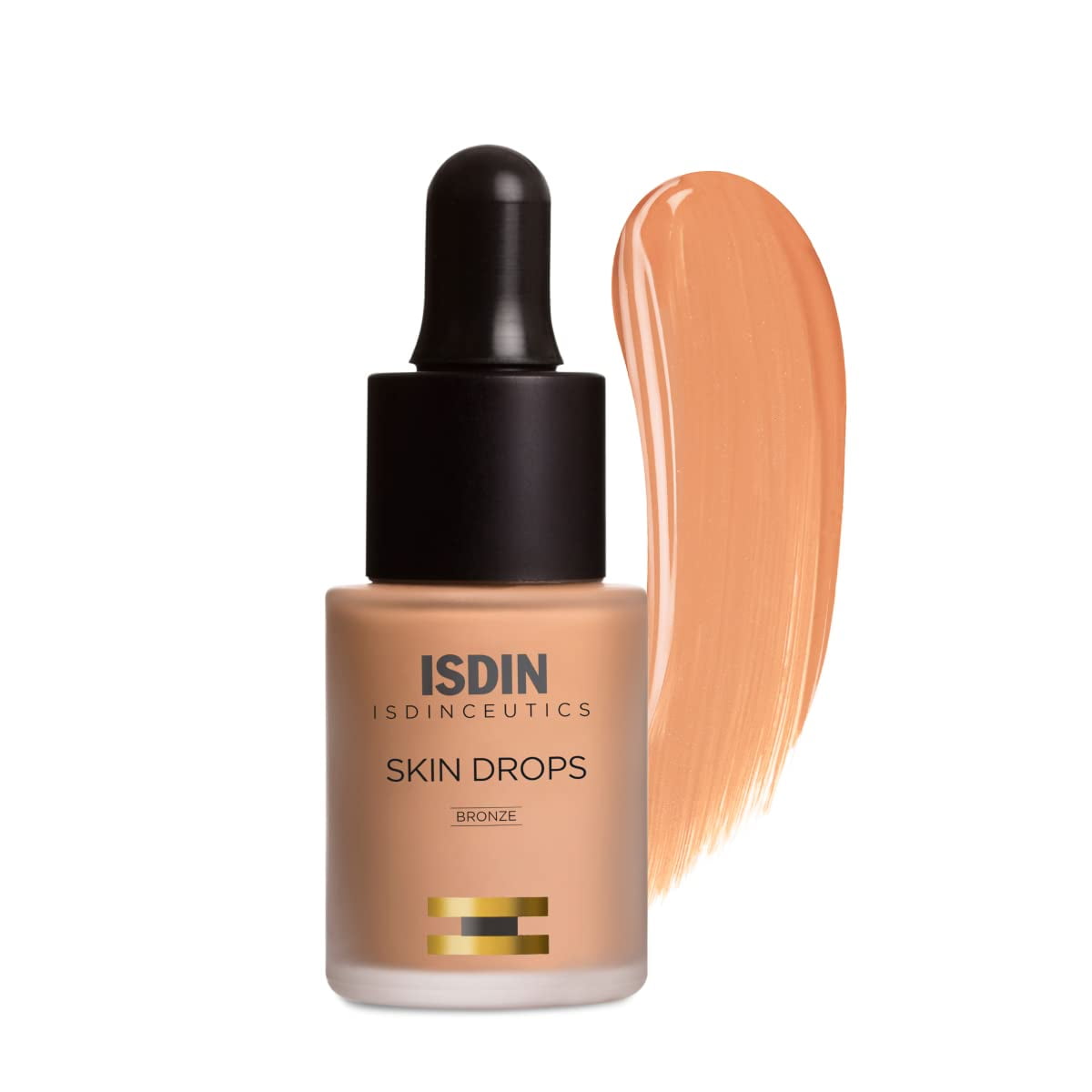 Base De Maquillaje Isdin Skin Drops Bronze Para Piel Mediana