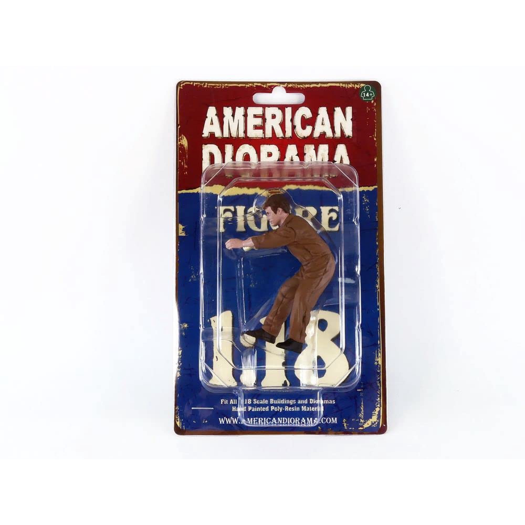 Figura American Diorama Race Day 1 V Para Maquetas A Escala 1/18