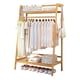 thumbnail image 2 of Perchero Organizador De Madera Colgador De Ropa De Bambú, 2 of 7