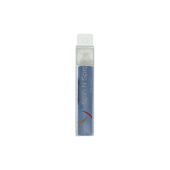 Atomizador recargable SPIN N SPRAY azul 10 ml (130 pulverizaciones)