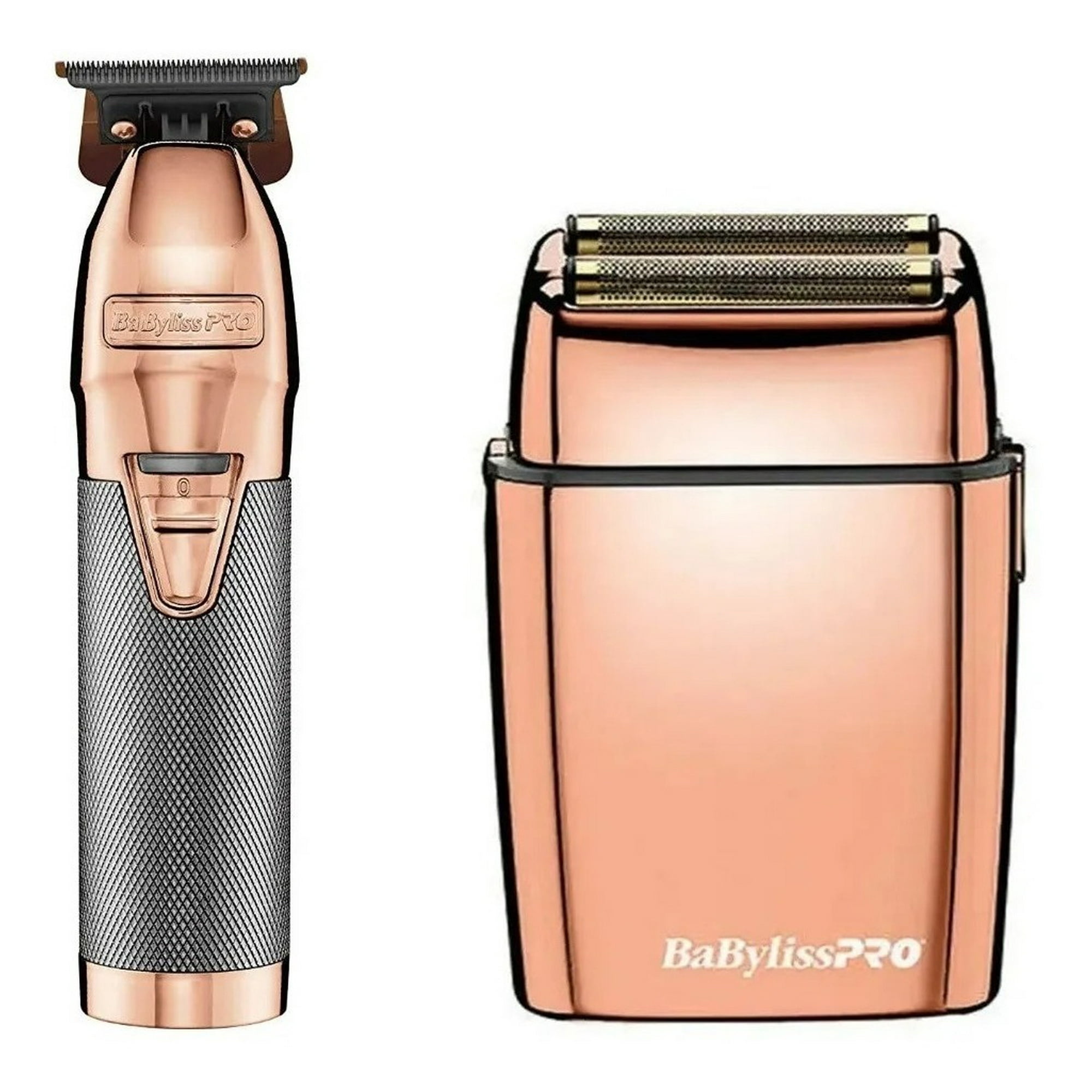 Combo Kit Babylisspro Patillera + Afeitadora Rose Gold Inalambrico