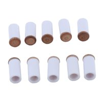 Ioensy - 10 Uds. Puntas Para Tacos De Billar Y Virolas Gruesas Para Billar, Puntas Para Tacos De Billar Fáciles De Instalar, 13Mm