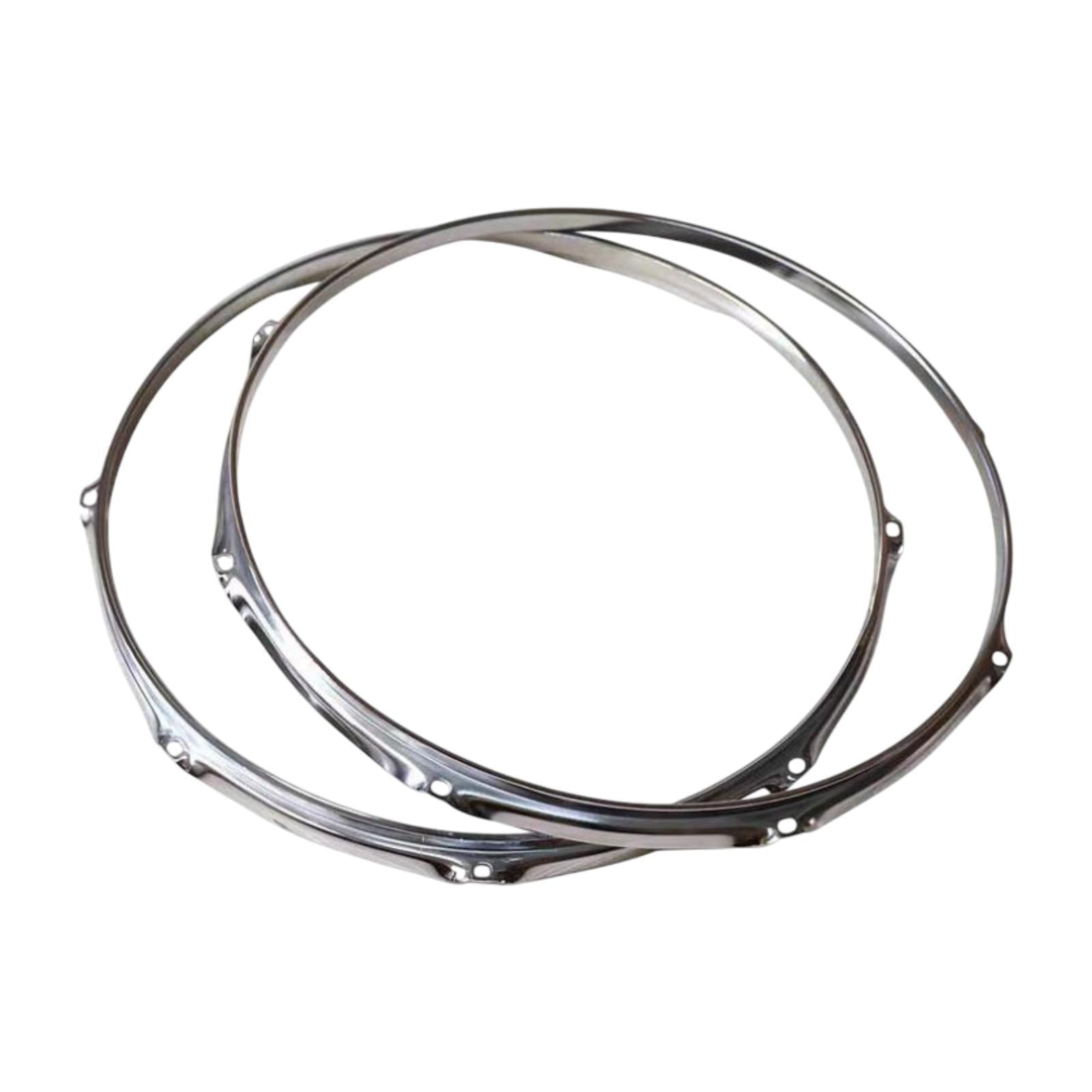 Magideal - Aros De Batería, Aros De Batería, 6 Agujeros, Reparación De Instrumentos De Percusión, Reemplazo, Bricolaje, Profesional, Batería De Caja Para Parte S 16 Pulgadas