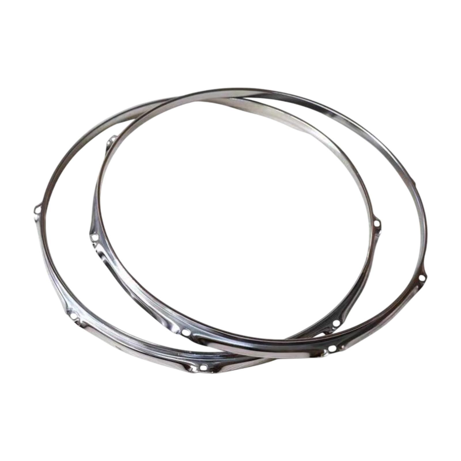 Magideal - Aros De Batería, Aros De Batería, 6 Agujeros, Reparación De Instrumentos De Percusión, Reemplazo, Bricolaje, Profesional, Batería De Caja Para Parte S 16 Pulgadas