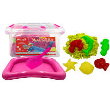 Movi - Arena Mágica Maleta De 2 Kilos C/Accesorios Rosado