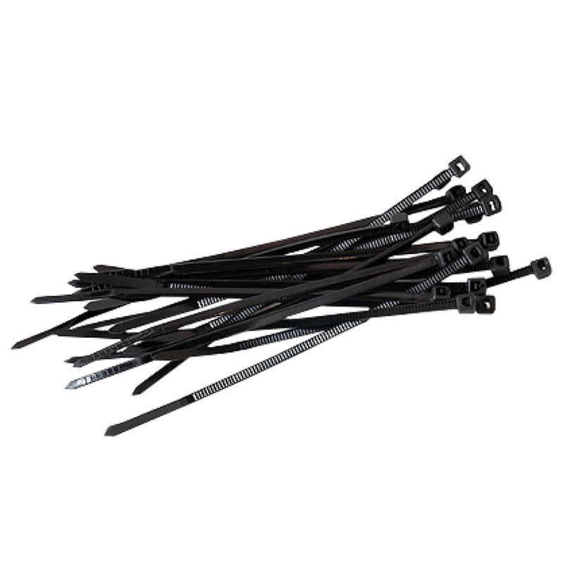 thumbnail image 2 of 50x Amarras Plasticas 20 Cm Para Cables Mallas Rejas De Hojas Trillaje Color Negro, 2 of 2
