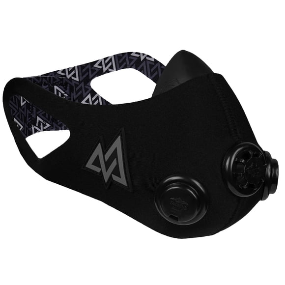 Máscara de entrenamiento 2.0 Elevation Fitness Black M para fitness