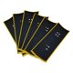 thumbnail image 2 of 6 Uds Cinta De Agarre De Diapasón Accesorios Antideslizantes Para Mini Monopatín Suministros Amarillo Negro Agujero, 2 of 5