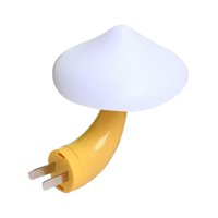 Magideal - Lámpara De Pared Con Enchufe De Luz Nocturna De Setas, Decoración De Pared, Luz Nocturna, Lámpara De Setas, Luz De Pared Para Inodoro, Dormitorio, Bañ Luz Verde