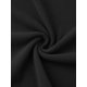 thumbnail image 5 of INSPIRE CHIC Camisón térmico de mujer de Dralon Fleece acanalado de manga larga con cuello redondo caído y ajuste holgado, vestido de dormir midi, pijama, talla M, negro, 5 of 6