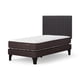 thumbnail image 2 of Cama Rosen Ergo T 1.5 Plazas + Respaldo Lucio Gris, 2 of 6
