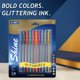 thumbnail image 3 of Bolígrafo de gel linc Shine 10 unidades surtidas con glitter, 3 of 9