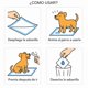 thumbnail image 3 of 60 PaÃ±ales Sabanillas Entrenamiento Absorbentes Mascota Perros y Gatos 60x90 cm, 3 of 5