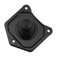 Ioensy - Cubierta De Solenoide Para Motocicleta, Botón De Arranque De Alta Calidad Para Cámara Gemela, Color Negro