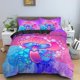 thumbnail image 1 of digital print Mushroom Duvet Quilt Set Bedding /Double/3-Piece Bedding Set, 1 of 5
