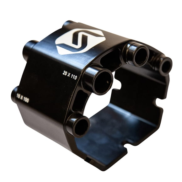 Accesorio para portabicicletas Saris Thru Axle Traps Black