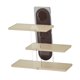 thumbnail image 1 of Estante Para Tazas De Café De 3 Niveles, Resistente, Para Encimera De Cocina, Color Blanco Lechoso, 1 of 5
