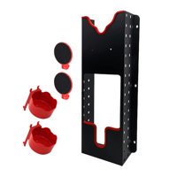 Magideal - Soporte Para Pulidora, Amoladoras Angulares, Marco De Soporte, Electrodomésticos Duraderos, Estante De Almacenamiento Para Pulidora, Soporte De Pared Con Fundas Para Botellas