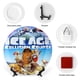 thumbnail image 3 of La era de hielo Plato decorativo de porcelana fina (bone china), plato decorativo de cerámica para hogar, oficina, soporte de pared, platos decorativos para dormitorio - 6 pulgadas (15 cm), 3 of 6