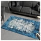 thumbnail image 3 of Alfombra Vintage Azul 220x160, 3 of 3