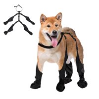 Genérico - Botas Impermeables Perro Antideslizante Lluvia Agua Talla S