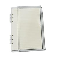 Magideal - Cuaderno De Diario De Páginas Sueltas, Cuaderno Acrílico, Hojas De Repuesto, Papelería Artesanal, 6 Agujeros Para Dibujo En Casa, Estudiantes, Escuela A5 Claro