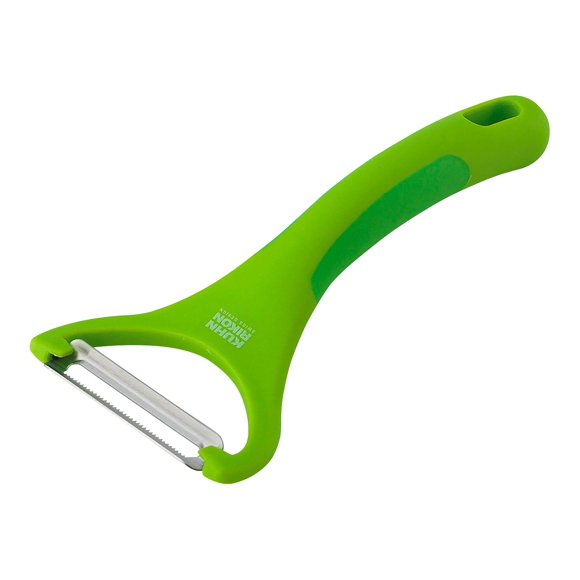 Pelador Kuhn Rikon Piranha Y con Cuchilla Dentada de Acero Inoxidable