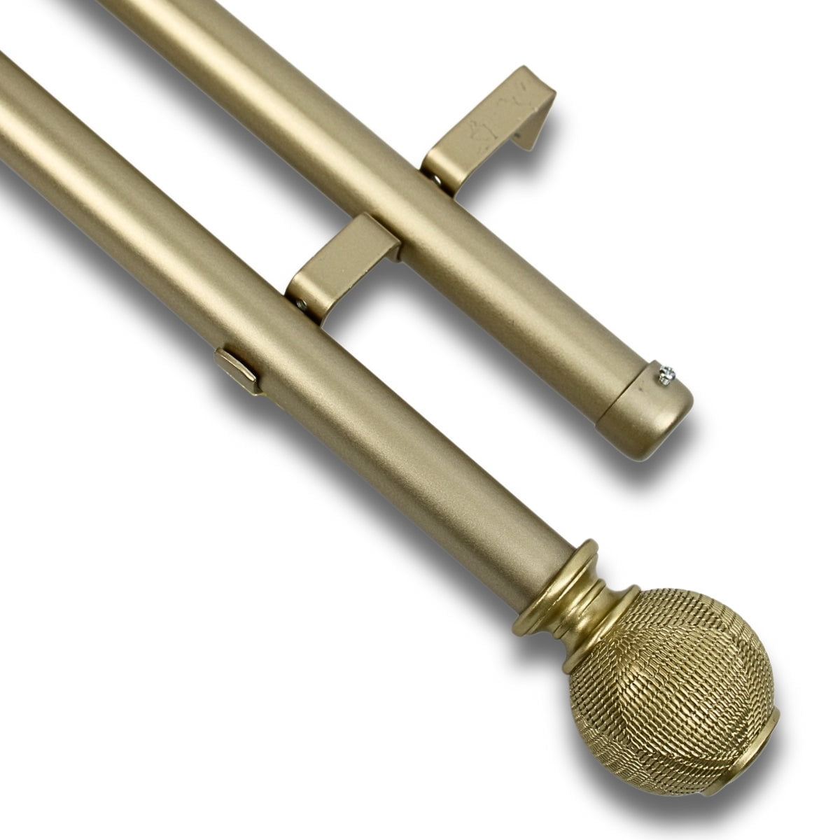 Barras De Cortina 25mm Extensibles Metálicas 120-210 Cm Guiza