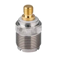 Magideal - Adaptador De Conector Coaxial Uhf So239 A M6, Modificación Automática Profesional, Rendimiento Estable, Adaptador De Conector Coaxial Rf.