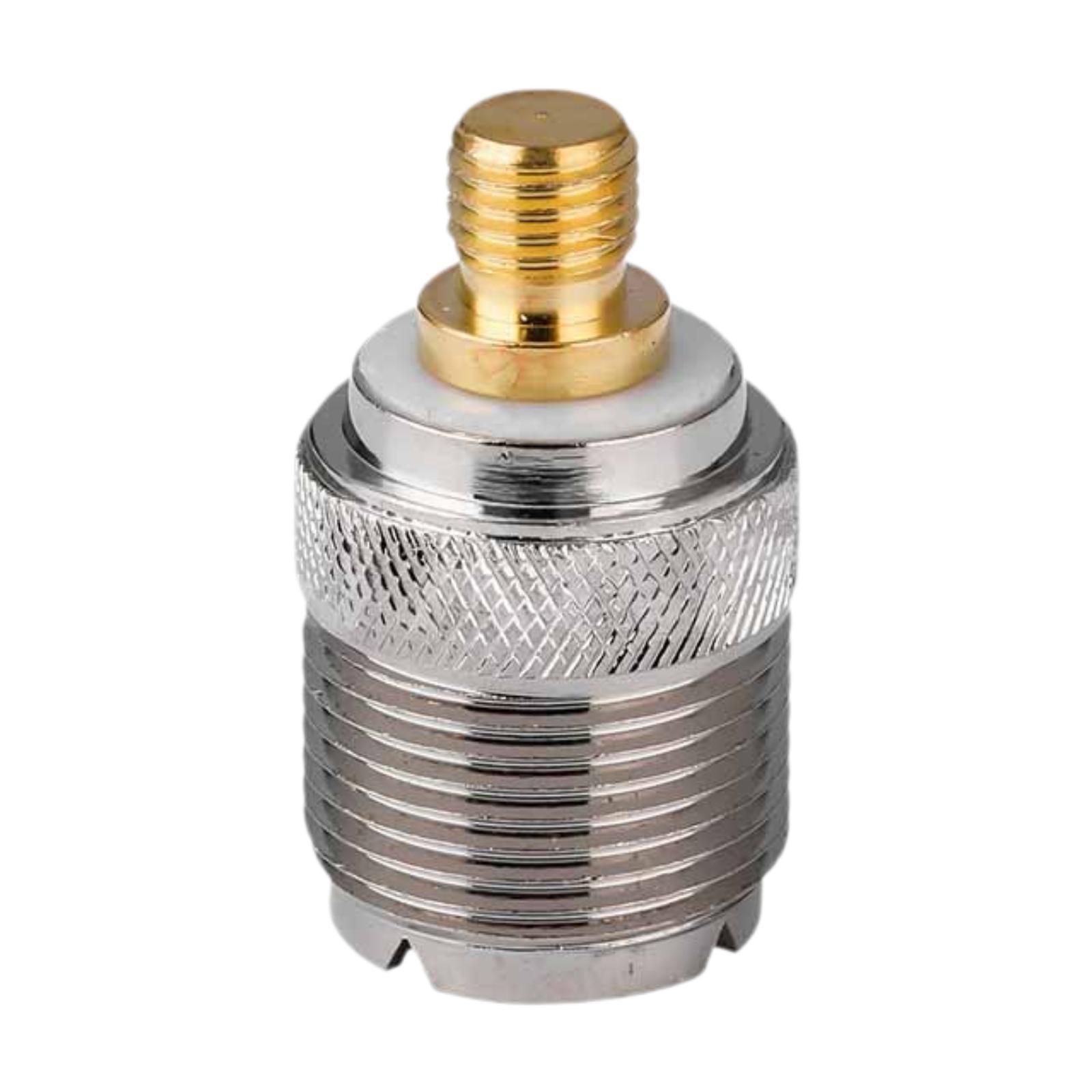 Magideal - Adaptador De Conector Coaxial Uhf So239 A M6, Modificación Automática Profesional, Rendimiento Estable, Adaptador De Conector Coaxial Rf.