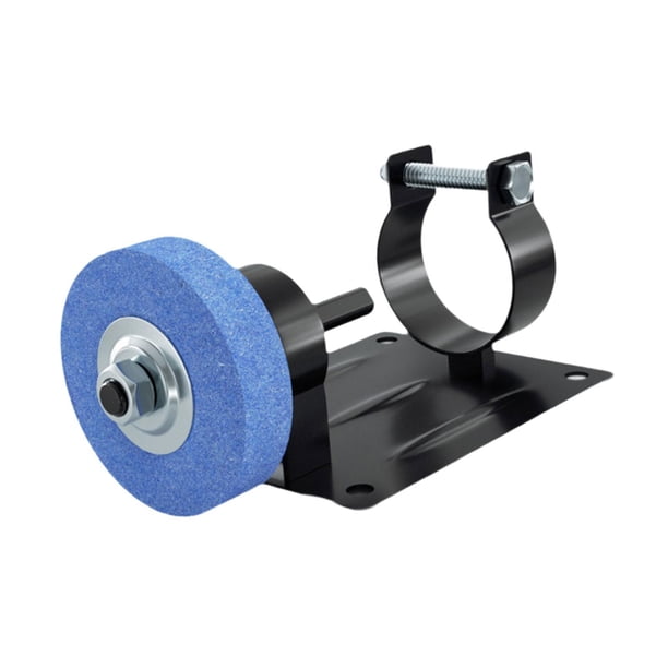 Soporte de corte para taladro eléctrico, convertidor de soporte de corte para taladro, herramienta de modificación de metal práctica y resistente, ros Disco azul